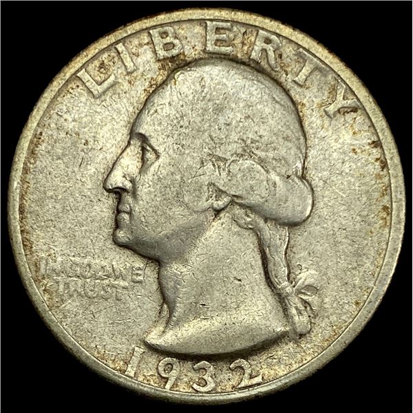 1932-S Silver Washington Quarter NICELY CIRCULATED