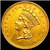 Image 1 : 1862 Gold $1 Indian Princess Type 3 UNCIRCULATED