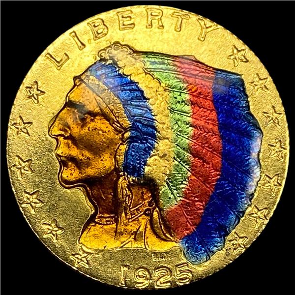 1925 Indian Head $2.50 Gold Quarter Eagle HIGH GRADE