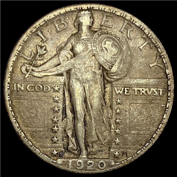 1920-S Standing Liberty Quarter CLOSELY UNCIRCULATED