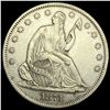Image 1 : 1871-S Seated Liberty Half Dollar CLOSELY UNCIRCULATED