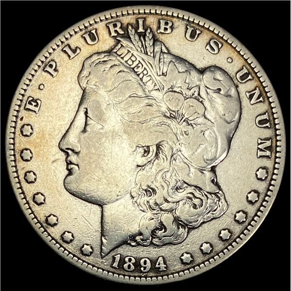 1894-O Silver Morgan Dollar LIGHTLY CIRCULATED
