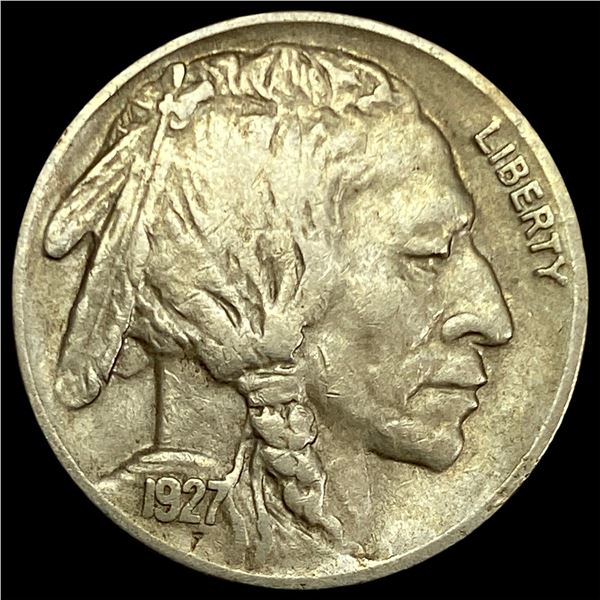 1927-S Nickel Buffalo Five Cents NEARLY UNCIRCULATED