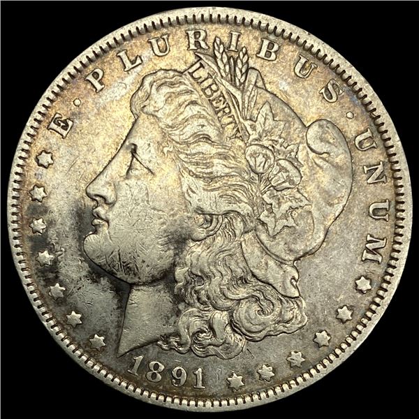 1891-O Silver Morgan Dollar NEARLY UNCIRCULATED