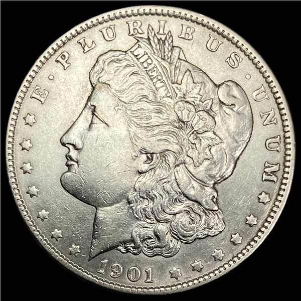 1901 Silver Morgan Dollar CLOSELY UNCIRCULATED
