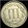 Image 2 : 1867 Nickel Three-Cent Piece CLOSELY UNCIRCULATED