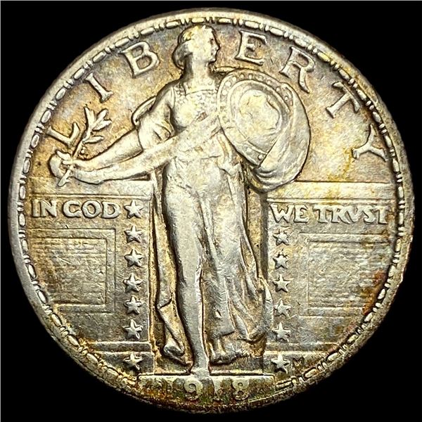1918 Standing Liberty Quarter CLOSELY UNCIRCULATED