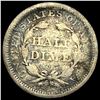 Image 2 : 1854 Seated Liberty Half Dime NICELY CIRCULATED