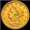 Image 1 : 1878 Liberty Head $2.50 Gold Quarter Eagle CLOSELY UNCIRCULATED
