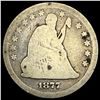 Image 1 : 1877-CC Seated Liberty Quarter NICE CIRC