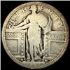 Image 1 : 1917-D Type 1 Silver Standing Liberty Quarter NICELY CIRCULATED