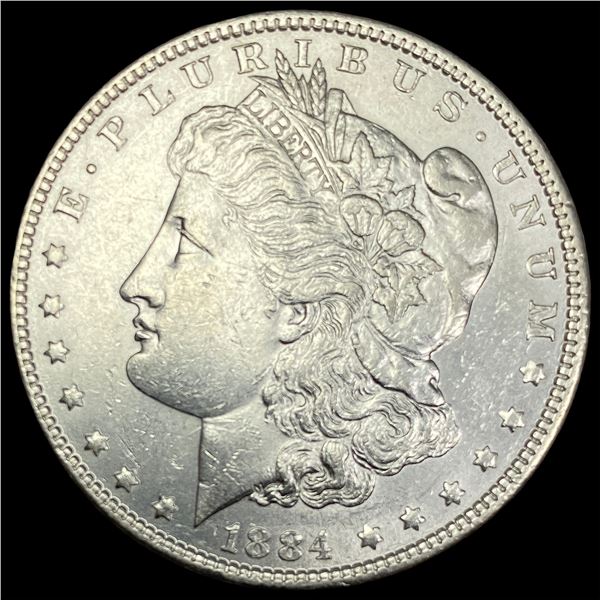 1884 Morgan Silver Dollar CHOICE AU