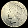 Image 1 : 1927 Silver Peace Dollar CLOSELY UNCIRCULATED