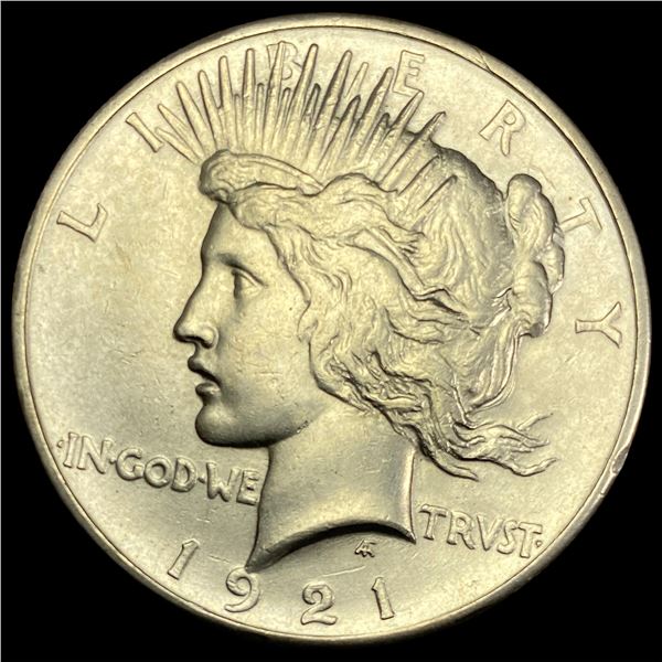 1921 Silver Peace Dollar CLOSELY UNCIRCULATED