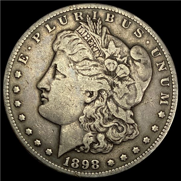 1898-S Silver Morgan Dollar NICELY CIRCULATED