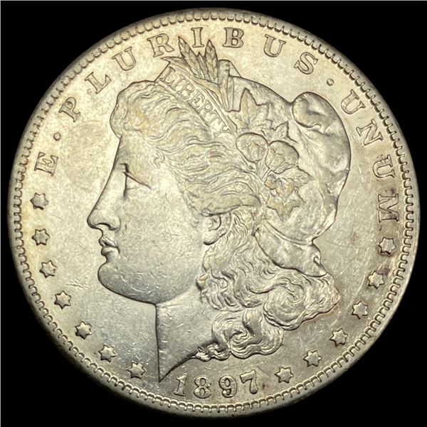 1897-S Silver Morgan Dollar CLOSELY UNCIRCULATED