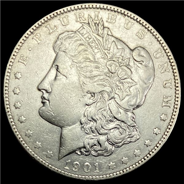1901 Silver Morgan Dollar CLOSELY UNCIRCULATED