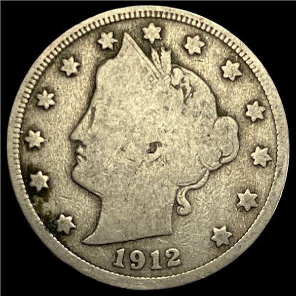 1912-S Liberty Head Nickel NICE CIRC