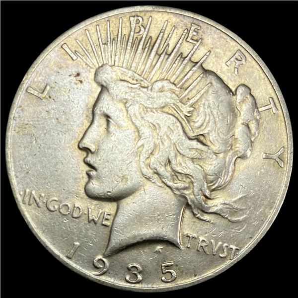 1935-S Silver Peace Dollar CLOSELY UNCIRCULATED