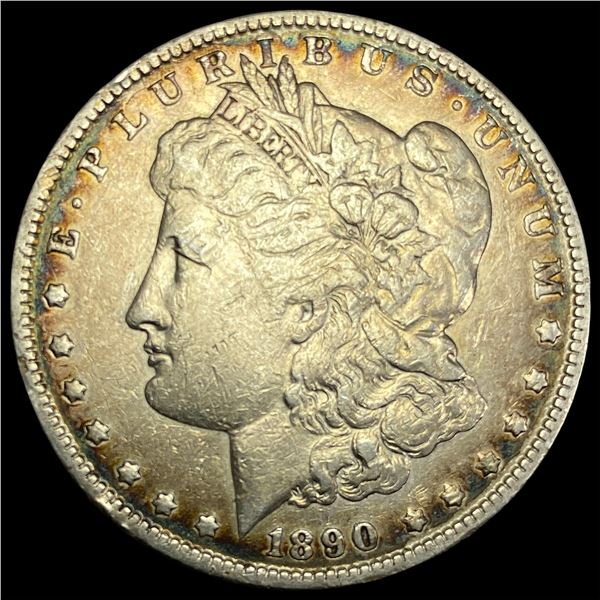 1890 Silver Morgan Dollar CLOSELY UNCIRCULATED