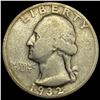 Image 1 : 1932-S Silver Washington Quarter NICELY CIRCULATED