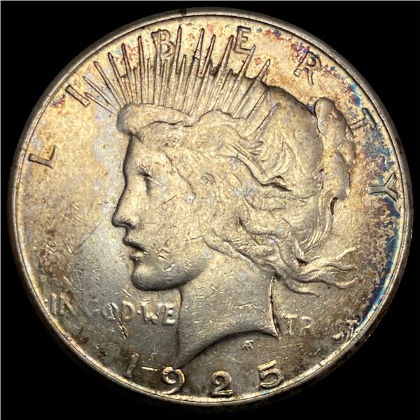 1925-S Silver Peace Dollar CLOSELY UNCIRCULATED
