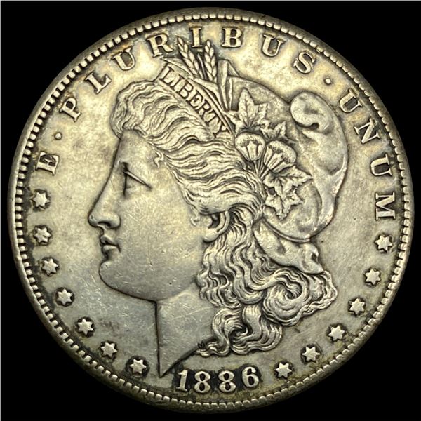 1886-S Silver Morgan Dollar NEARLY UNCIRCULATED