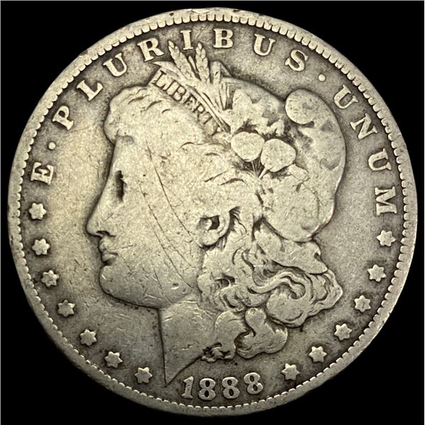 1888-O Hot Lips Silver Morgan Dollar NICELY CIRCULATED
