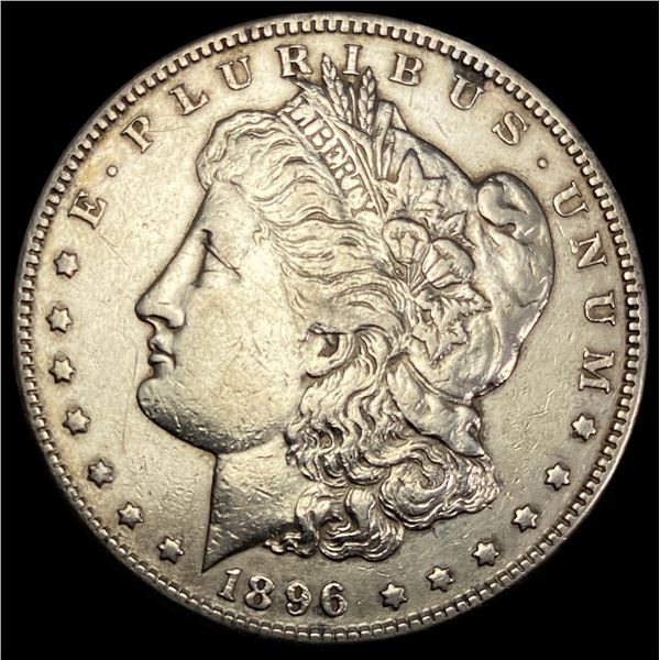 1896-S Silver Morgan Dollar CLOSELY UNCIRCULATED