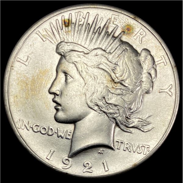 1921 Silver Peace Dollar CLOSELY UNCIRCULATED