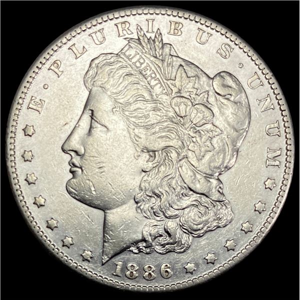 1886-S Silver Morgan Dollar CLOSELY UNCIRCULATED