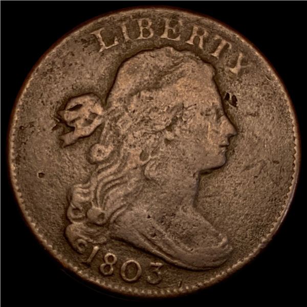 1803 Draped Bust Large Cent LIGHTLY CIRCULATED