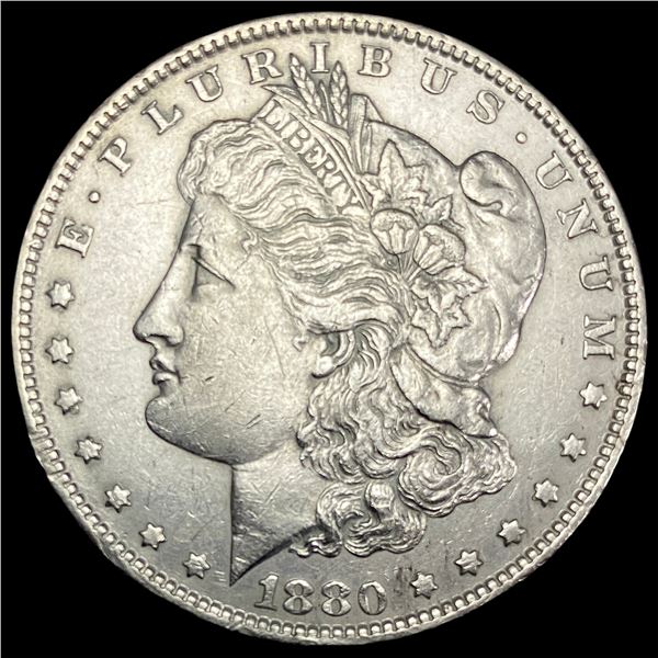 1880-O Morgan Silver Dollar CLOSE UNC