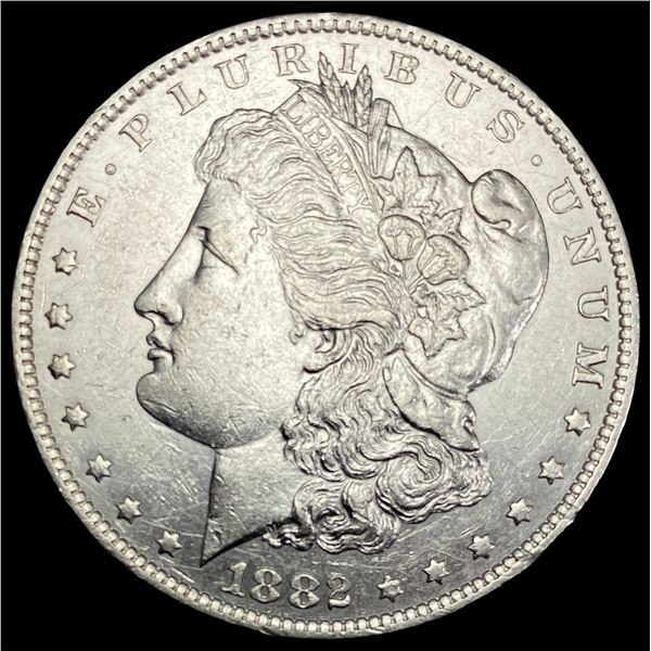 1882-O Morgan Silver Dollar CLOSE UNC