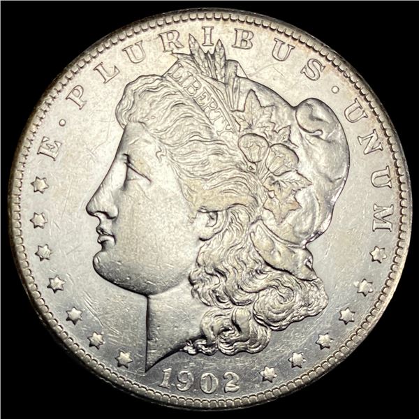 1902-S Silver Morgan Dollar CLOSELY UNCIRCULATED