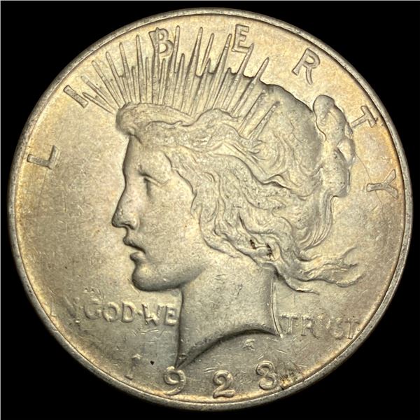 1923-D Silver Peace Dollar CLOSE UNC