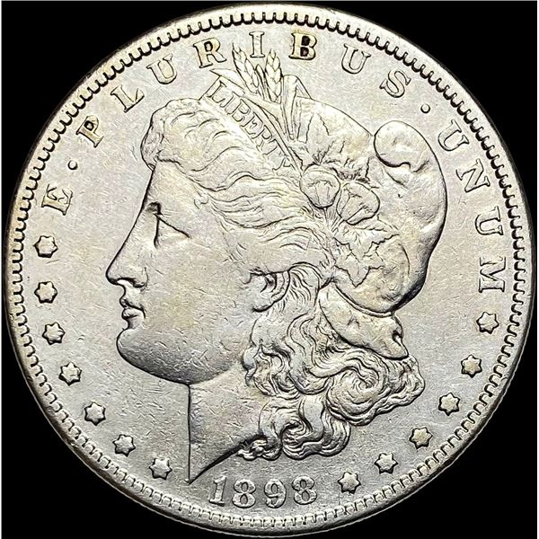 1898-S Silver Morgan Dollar CLOSELY  UNCIRCULATED