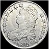 Image 1 : 1825 Capped Bust Half Dollar NEARLY  UNCIRCULATED