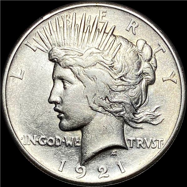 1921 Silver Peace Dollar CLOSELY UNCIRCULATED