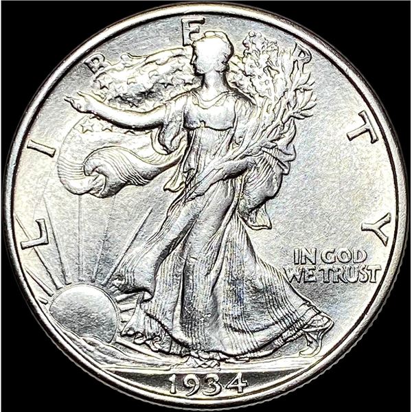1934-d Silver Walking Liberty Half Dollar  CLOSELY UNCIRCULATED