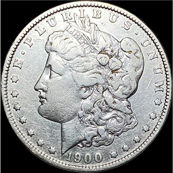 1900-O/CC Silver Morgan Dollar ABOUT UNC
