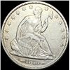 Image 1 : 1873 Arrows Seated Liberty Half Dollar  CLOSELY UNCIRCULATED