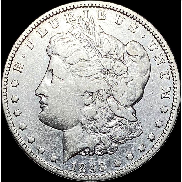 1893-O Silver Morgan Dollar LIGHTLY  CIRCULATED