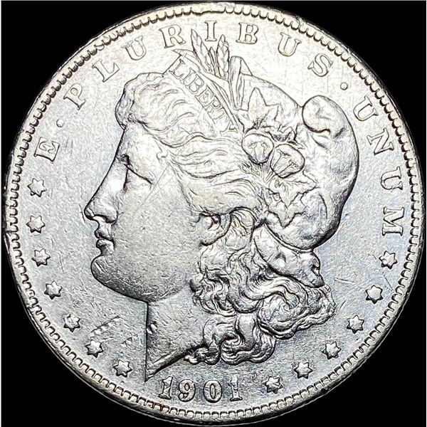 1901-S Silver Morgan Dollar NEARLY  UNCIRCULATED