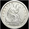 Image 1 : 1853 Arrows Seated Liberty Quarter CLOSELY  UNCIRCULATED