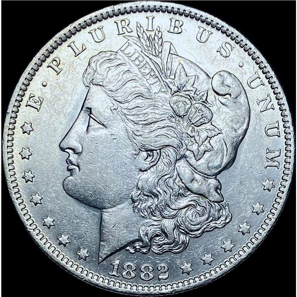 1882-O Morgan Silver Dollar CHOICE AU