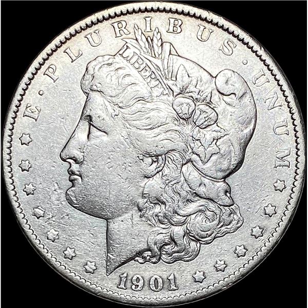 1901 Morgan Silver Dollar NEARLY UNCIRCULATED