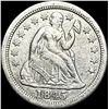 Image 1 : 1845 Seated Liberty Dime NEARLY UNCIRCULATED