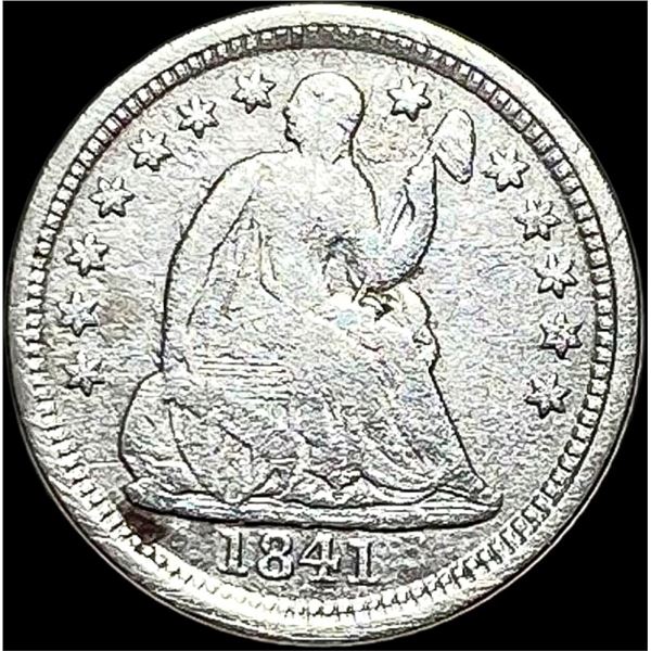 1841-O Silver Half Dime LIGHTLY CIRCULATED