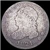 Image 1 : 1821 Capped Bust Dime NICELY CIRCULATED